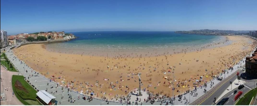 Hotel Prada. Gijón Dış mekan fotoğraf